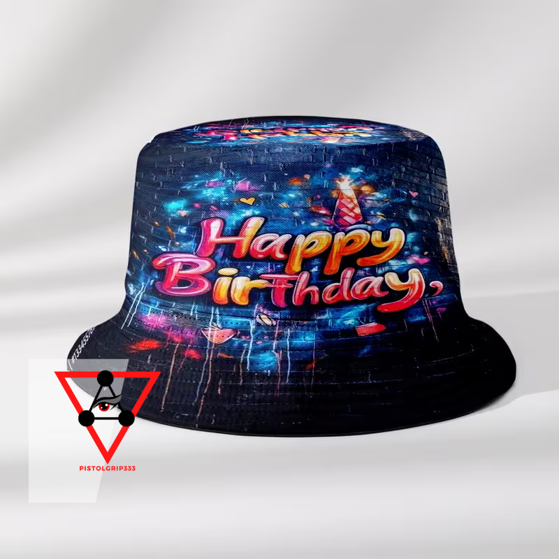 Happy Birthday Celebration Bucket Hat