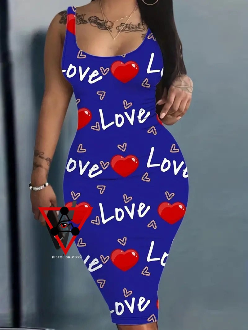 Love Always Bodycon Midi Dress – Royal Blue