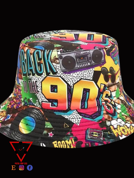 "Retro 90's Remix" Bucket Hat