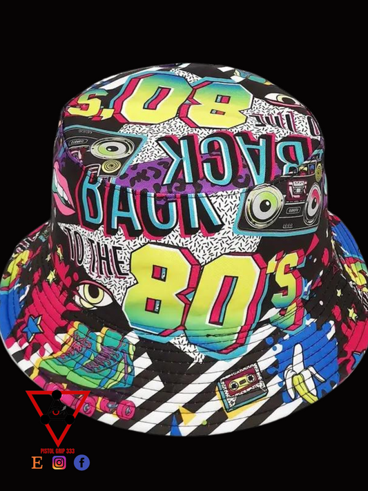 "Back to the 80's Classic" Bucket Hat