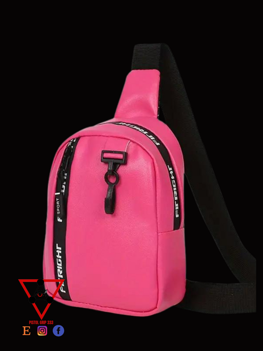 Mini Sport Sling Crossbody Bag – Pink