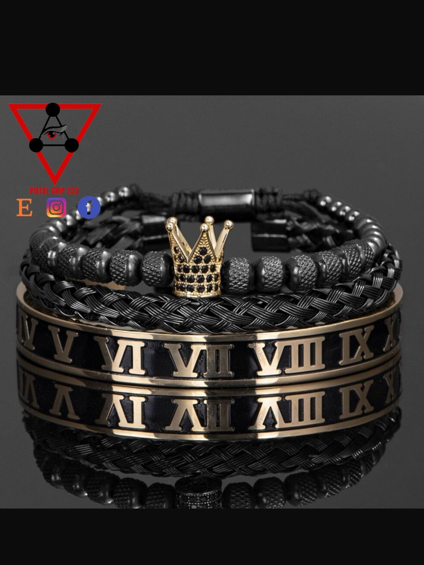 Midnight Monarch (Black & Gold)