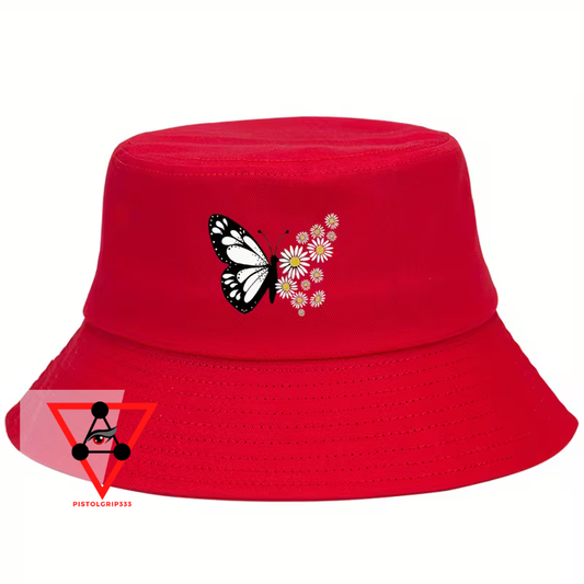 Butterfly Bloom Bucket Hat