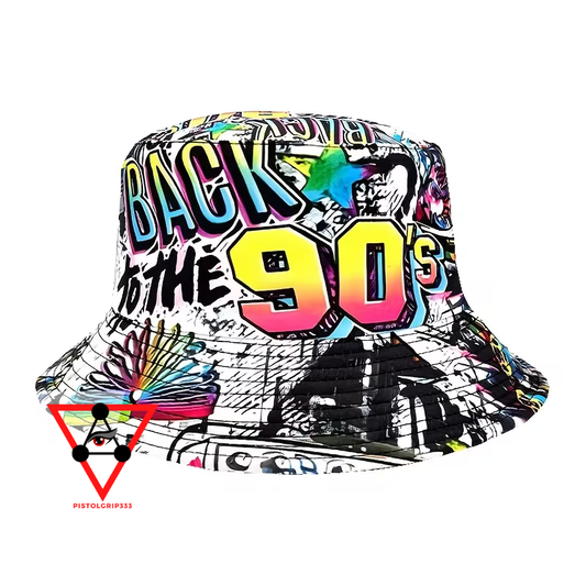 "Back to the 90's Street Vibes" Bucket Hat