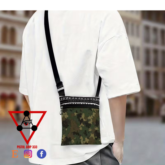 Tactical Camo Crossbody Bag