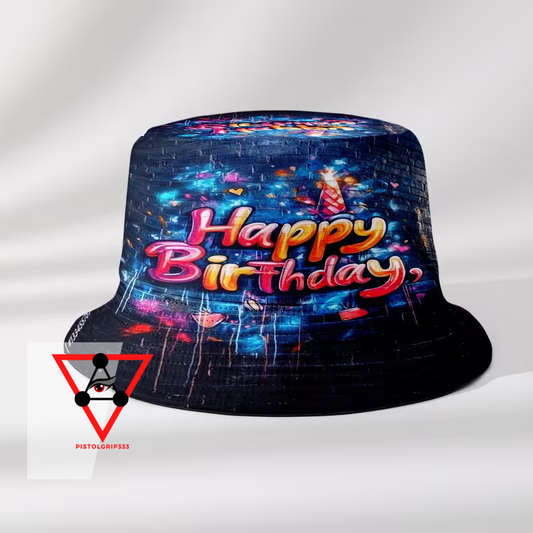Happy Birthday Celebration Bucket Hat