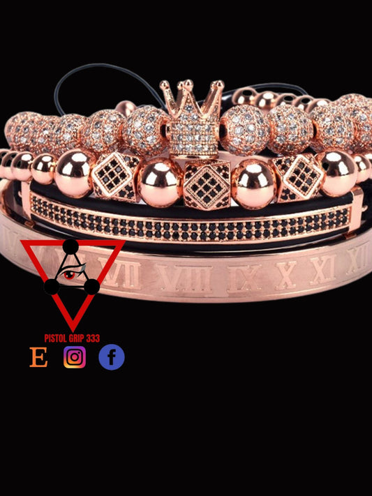 Rose Gold Luxury Royal Crown