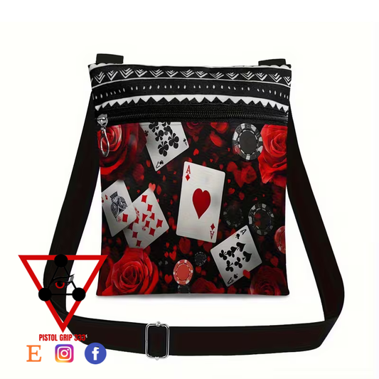 Crimson Royal Flush Crossbody Bag