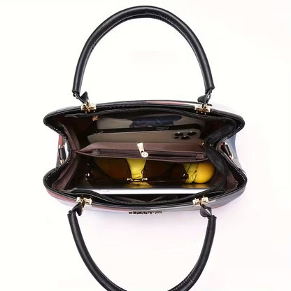 Harper Plaid Satchel